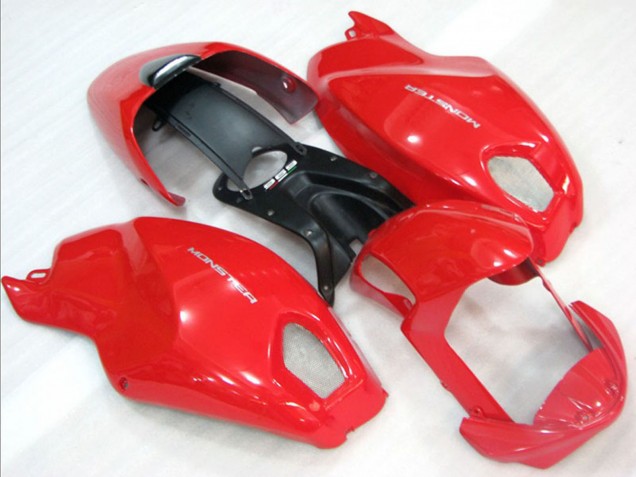 2008-2012 Red Monster Ducati Monster 696 Motorcycle Fairings