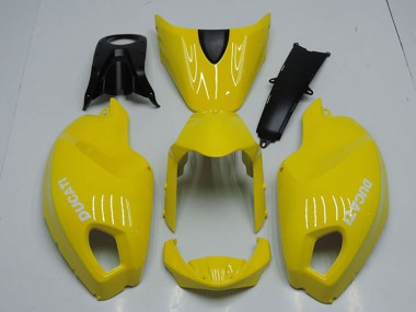 2008-2012 Yellow Ducati Monster 696 Motorcycle Fairings