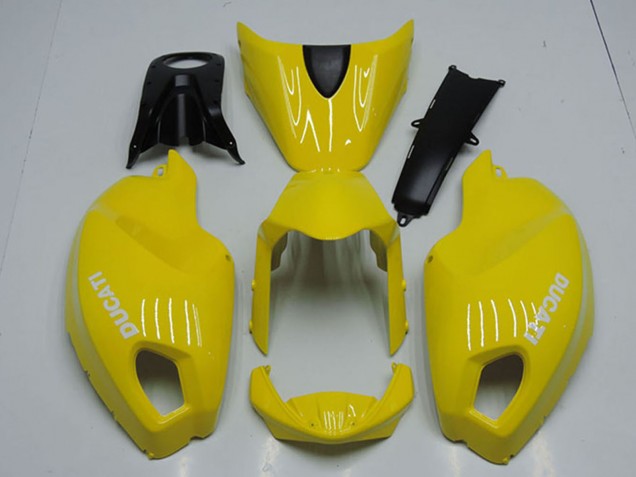 2008-2012 Yellow Ducati Monster 696 Motorcycle Fairings