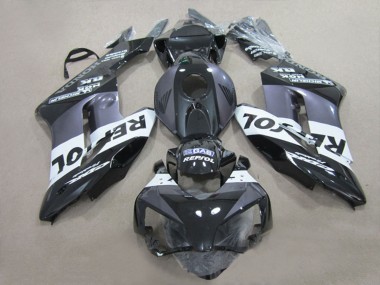 2004-2005 Glossy Black White Grey Repsol Honda CBR1000RR Motorcycle Fairings