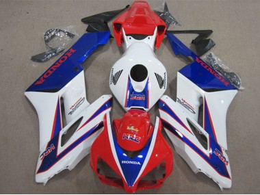 2004-2005 White Red Blue HRC Honda CBR1000RR Motorcycle Fairing Kits
