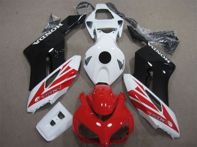 2004-2005 White Red Glossy Black Honda CBR1000RR Motorcycle Fairing Kits