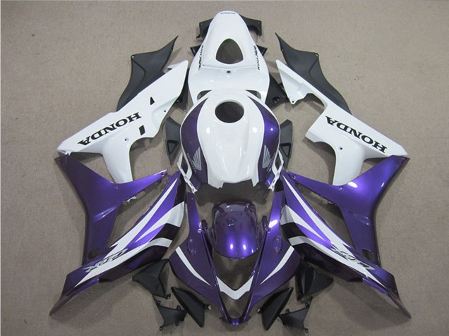 2004-2005 White Purple Honda CBR1000RR Motorcycle Fairings