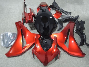 2008-2011 Red Glossy Black Honda CBR1000RR Motorcycle Fairings Kits