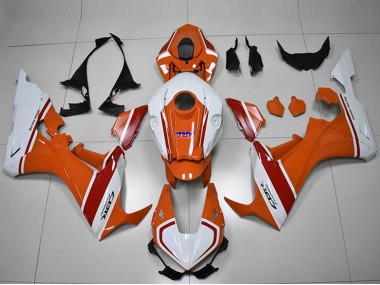 2017-2023 White Orange Red HRC Honda CBR1000RR Motorcycle Fairings