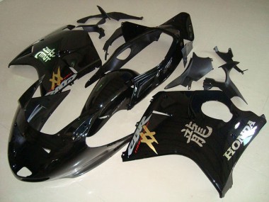 1996-2007 Glossy Black Honda CBR1100XX Blackbird Motorcycle Fairing