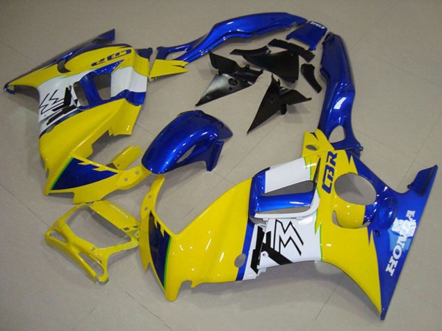 1995-1996 Blue White Yellow Honda CBR600 F3 Motorcycle Fairings