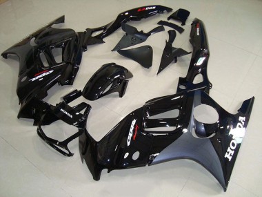 1995-1996 Glossy Black Matte Black Honda CBR600 F3 Motorcycle Fairings