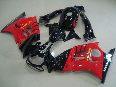 1995-1996 Red Glossy Black Honda CBR600 F3 Motorcycle Fairing Kits