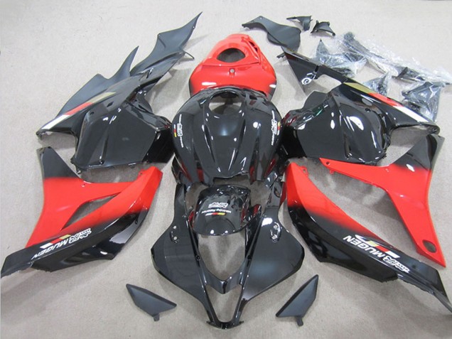 2009-2012 Red Glossy Black Honda CBR600RR Bike Fairings