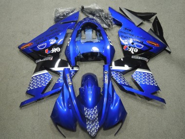 2004-2005 Blue Touch4 Kawasaki ZX10R Motorcycle Fairings