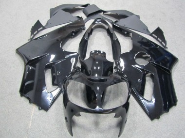2002-2006 Glossy Black Kawasaki ZX12R Bike Fairings