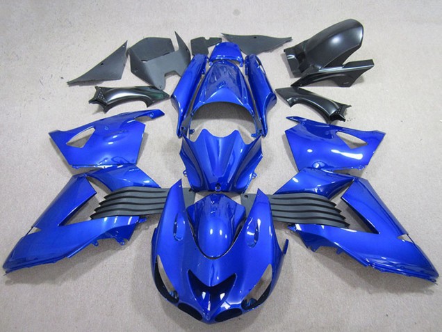 2006-2011 Blue Kawasaki ZX14R ZZR1400 Motorcycle Fairing