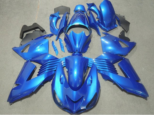 2006-2011 Blue Kawasaki ZX14R ZZR1400 Motorcycle Fairings