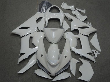 2005-2006 Unpainted Kawasaki ZX6R Motorcycle Fairings