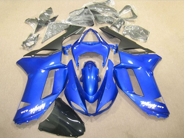 2007-2008 Blue Ninja 636 Kawasaki ZX6R Motorcycle Fairings