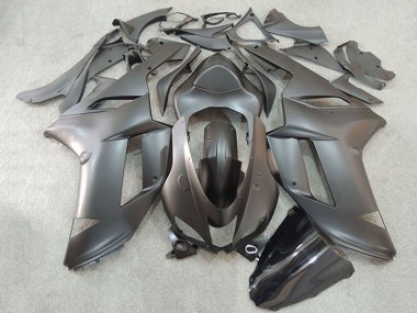 2007-2008 Black Kawasaki ZX6R Motorcycle Fairing