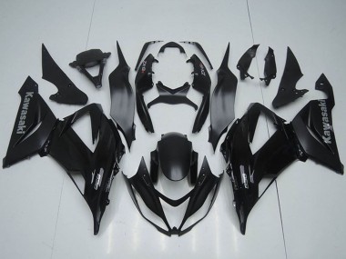 2013-2018 Matte Black Kawasaki ZX6R Bike Fairings