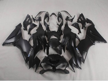 2019-2022 Matte Black Kawasaki ZX6R Motorcycle Fairings