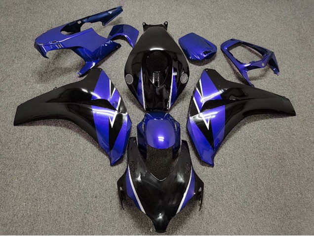 2008-2011 Blue Glossy Black Honda CBR1000RR Motorcycle Fairing