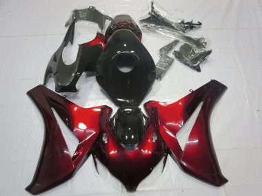 2008-2011 Candy Red Black Honda CBR1000RR Motorcycle Fairings