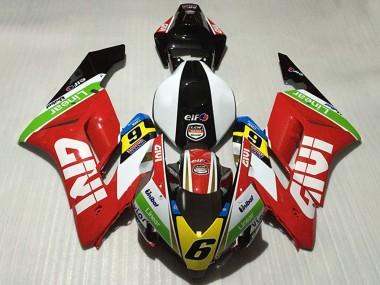 2004-2005 White Red Green Yellow Glossy Black Givi 6 Honda CBR1000RR Motorcycle Fairings