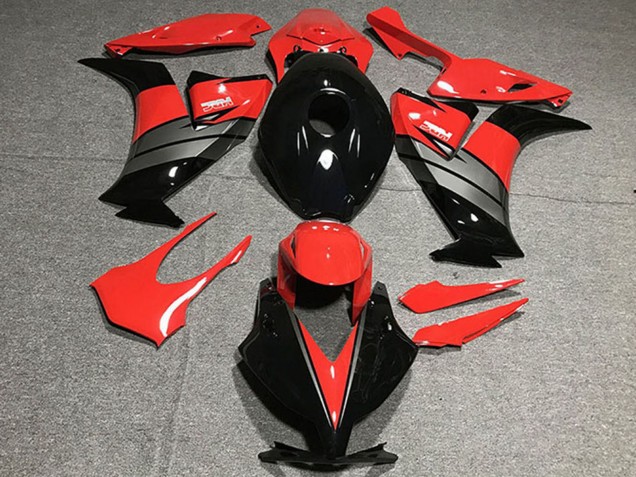 2012-2016 Red Grey Glossy Black Honda CBR1000RR Motorcycle Fairings