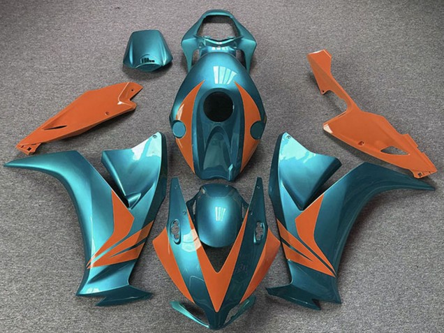 2012-2016 Cyan Blue Orange Honda CBR1000RR Motorcycle Fairings