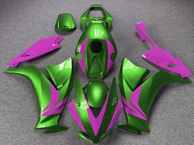 2012-2016 Green Pink Honda CBR1000RR Motorcycle Fairings