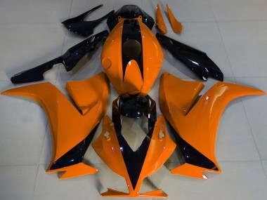 2012-2016 Orange Glossy Black Honda CBR1000RR Motorcycle Fairings