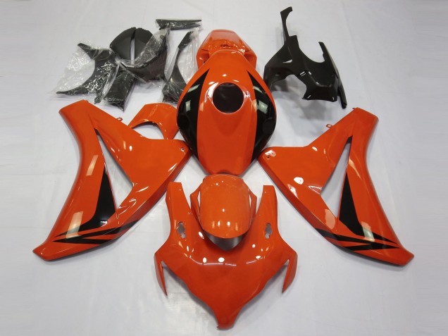 2008-2011 Orange Glossy Black OEM Style Honda CBR1000RR Motorcycle Fairings