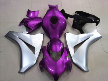 2008-2011 Silver Purple Honda CBR1000RR Motorcycle Fairings