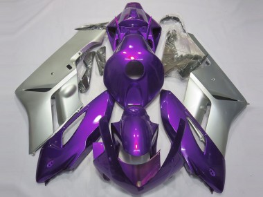 2004-2005 Silver Purple Honda CBR1000RR Motorcycle Fairings