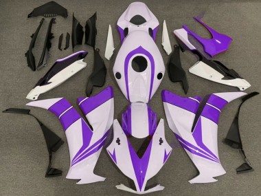 2012-2016 White Purple Honda CBR1000RR Motorcycle Fairings