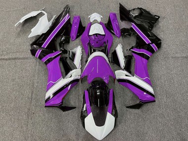 2017-2023 White Purple Glossy Black Honda CBR1000RR Motorcycle Fairing