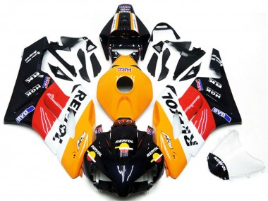 2004-2005 Orange White Red Glossy Black Repsol Honda CBR1000RR Motorcycle Fairing Kits