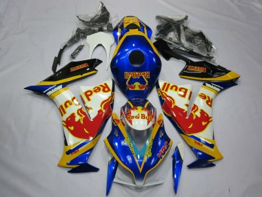 2012-2016 White Blue Yellow Red Bull Honda CBR1000RR Motorcycle Fairings