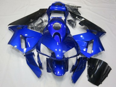2003-2004 Blue Glossy Black Honda CBR600RR Motorcycle Fairing