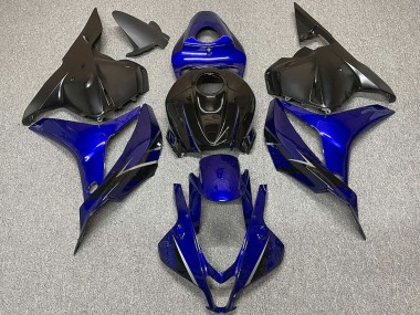 2009-2012 Blue Glossy Black OEM Style Honda CBR600RR Motorcycle Fairings