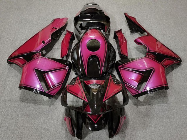 2005-2006 Deep Hot Pink Honda CBR600RR Motorcycle Fairings