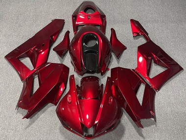 2013-2023 Deep Red Honda CBR600RR Motorcycle Fairings