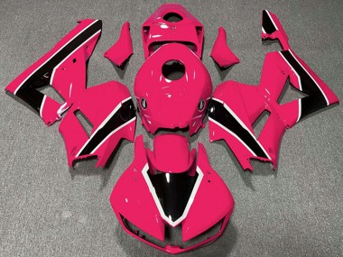 2013-2023 Pink White Glossy Black Honda CBR600RR Motorcycle Fairings