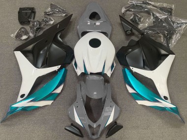 2009-2012 White Grey Blue Matte Black Honda CBR600RR Motorcycle Fairings