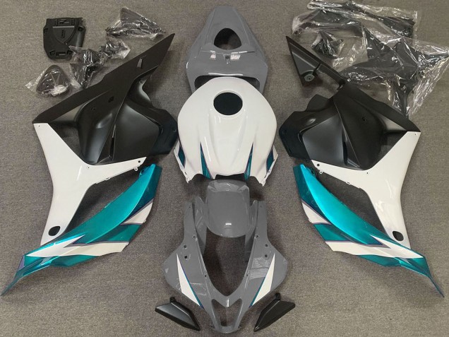 2009-2012 White Grey Blue Matte Black Honda CBR600RR Motorcycle Fairings