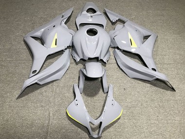 2009-2012 Nardo Grey Yellow Honda CBR600RR Motorcycle Fairing