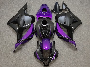 2009-2012 White Purple Blue Matte Black Honda CBR600RR Motorcycle Fairings