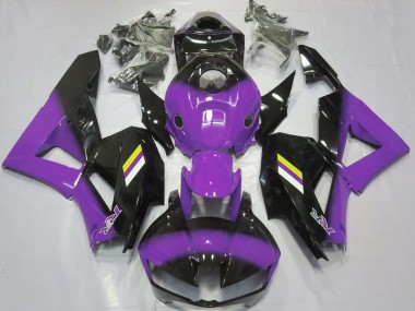 2013-2023 Purple Glossy Black White Yellow Honda CBR600RR Motorcycle Fairings