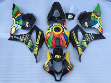 2009-2012 HP Color Wheel 99 Honda CBR600RR Motorcycle Fairings