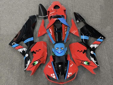 2013-2023 Red Blue Glossy Black Shark Honda CBR600RR Motorcycle Fairings
