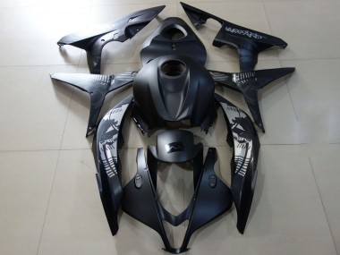 2007-2008 Matte Dark Blue Honda CBR600RR Motorcycle Fairings